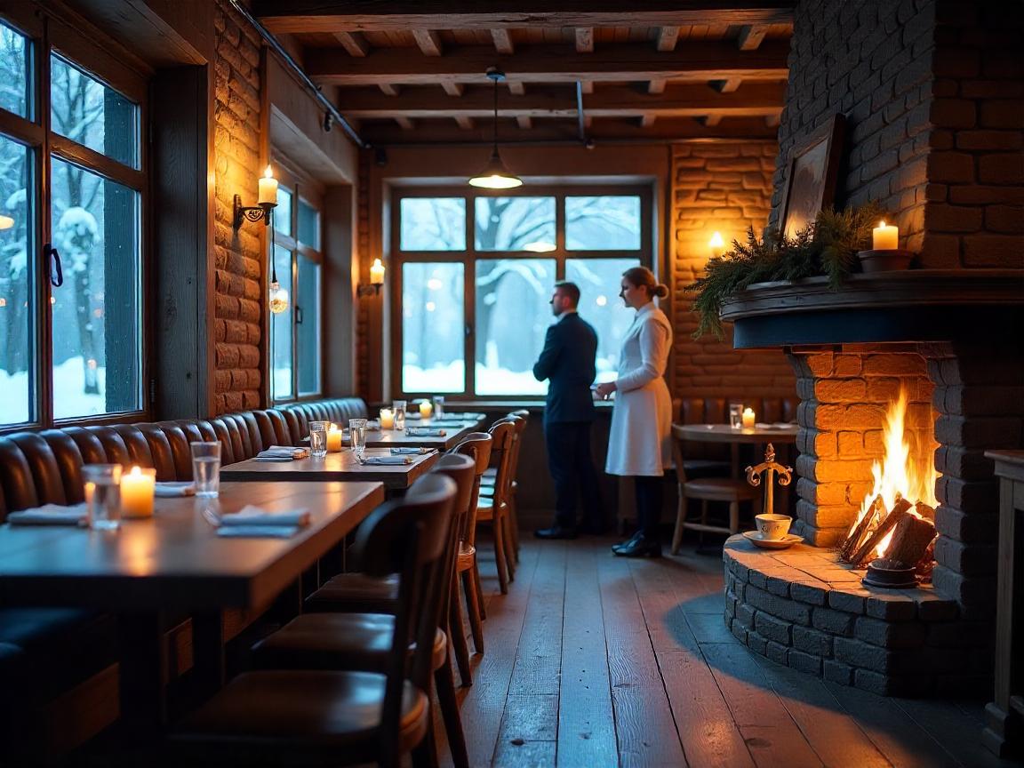 Wnętrze restauracji Smaki Regionu